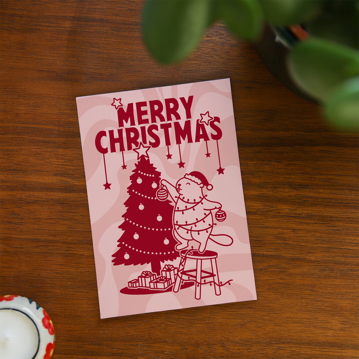 'Christmas' Grußkarten