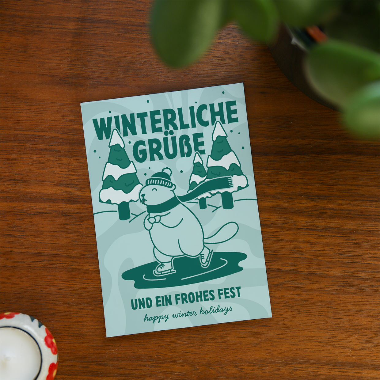 'Christmas' Grußkarten