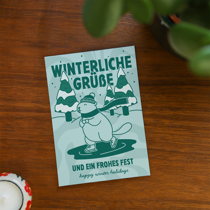 'Christmas' Grußkarten